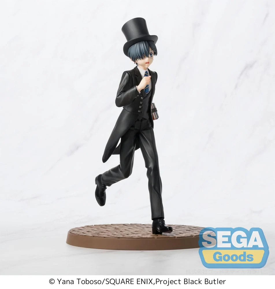 Black Butler: Boarding School Arc Ciel Phantomhive PVC Statue 22 cm (SEGA) - Image 4