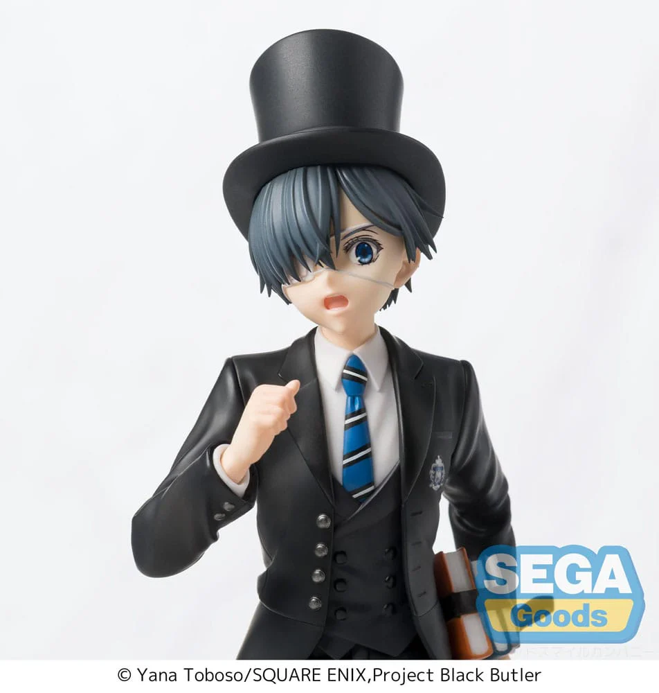 Black Butler: Boarding School Arc Ciel Phantomhive PVC Statue 22 cm (SEGA) - Image 5
