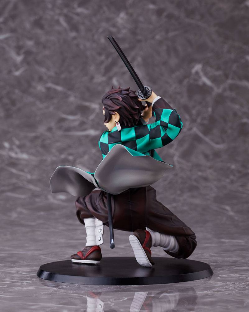 Demon Slayer Kimetsu no Yaiba Statue Tanjiro Kamado (Standard version) 17 cm (ANIPLEX) BOX DAMAGE - G - Image 4