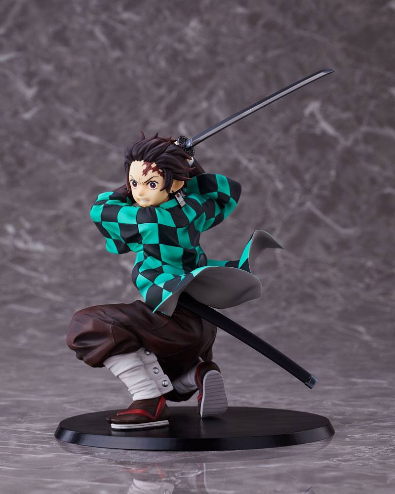 Demon Slayer Kimetsu no Yaiba Statue Tanjiro Kamado (Standard version) 17 cm (ANIPLEX) BOX DAMAGE - G - Image 5