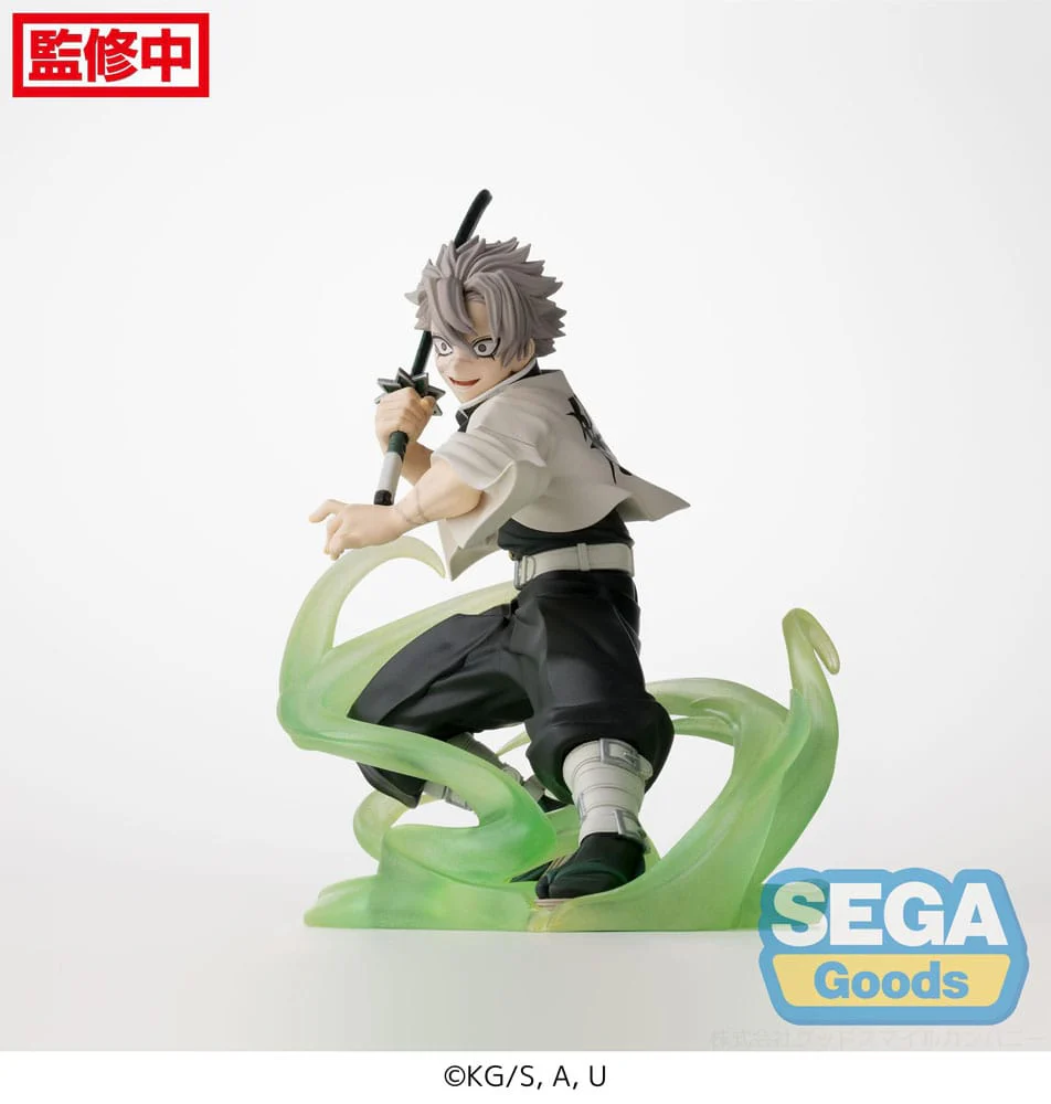 Demon Slayer - Sanemi Shinazugawa Hashira Training Arc Xross Link Anime PVC Statue 12 cm (SEGA) - Image 3