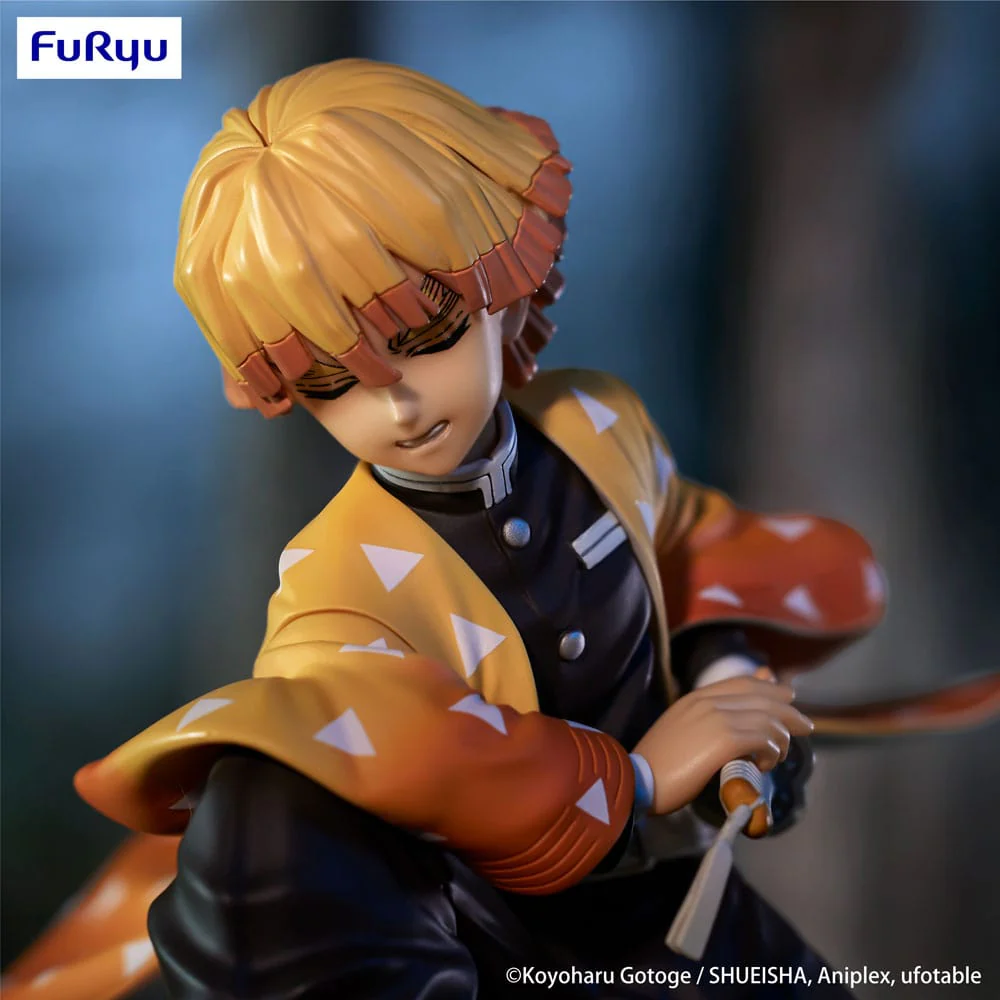 Demon Slayer - Zenitsu Agatsuma Noodle Stopper PVC Statue 10 cm (FURYU) - Image 3