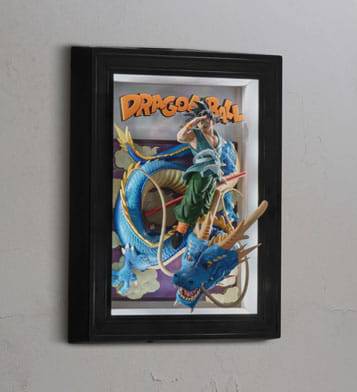 Dragon Ball Z - Son Goku & Dragon Tamashii Art 3D Relief Picture 27 cm (TAMASHII NATIONS) - Image 3