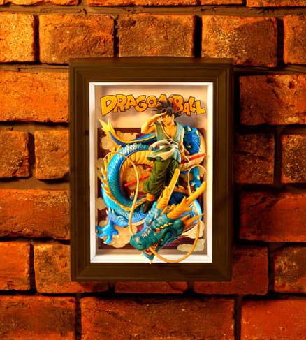 Dragon Ball Z - Son Goku & Dragon Tamashii Art 3D Relief Picture 27 cm (TAMASHII NATIONS) - Image 4