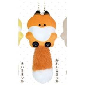 Fuwafuwa Tail Pukyu - Fox and Tanuki Mascot (YELL JAPAN) - Image 3