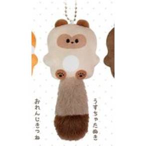 Fuwafuwa Tail Pukyu - Fox and Tanuki Mascot (YELL JAPAN) - Image 4
