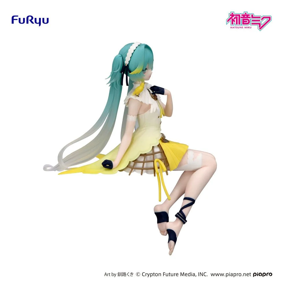 Hatsune Miku - Canary Bird Noodle Stopper PVC Statue 14 cm (FURYU) - Image 3