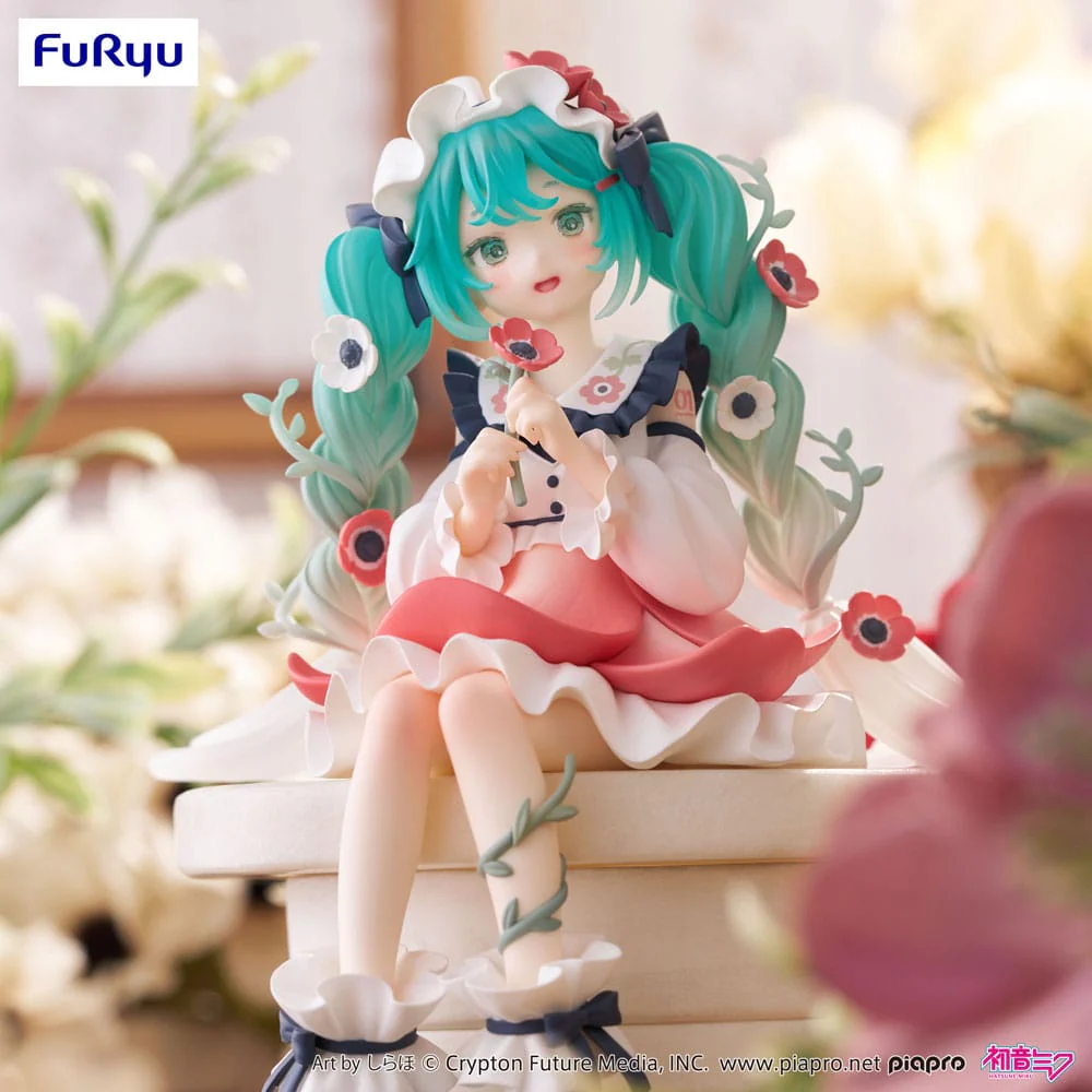 Hatsune Miku - Flower Fairy Anemone Noodle Stopper Figure 14 cm (FURYU) - Image 3
