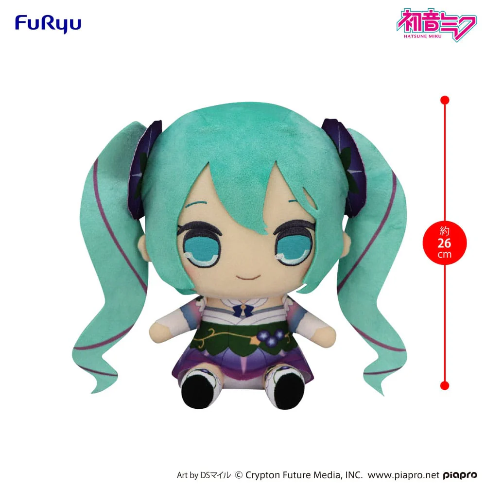 Hatsune Miku - Morning Glory Kyurumaru Big Plush Figure 26 cm (FURYU)