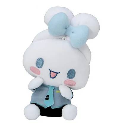 Hatsune Miku x Cinnamoroll Hyokopyoko Plush Mascot 13cm (SEGA) - Image 4