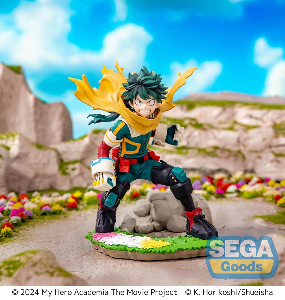 My Hero Academia - Izuku Midoriya You're Next XrossLink PVC Statue 14cm (SEGA) - Image 3