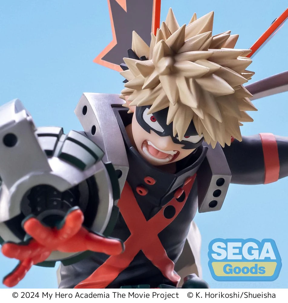 My Hero Academia: You´re Next - Katsuki Bakugo Xross Link Anime PVC Statue 18 cm (SEGA) - Image 2