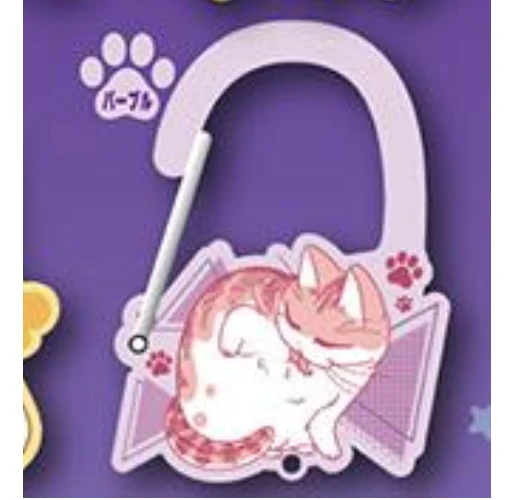 Nights with a Cat - Neko Acrylic Carabiner Clips (PEANUTS CLUB) - Image 6