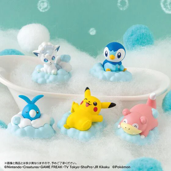 Pokemon - Bikkura Tamago Bubble Fever: Let's All Play With Bubbles - Bath Bomb and Figures (BANDAI) - Image 3