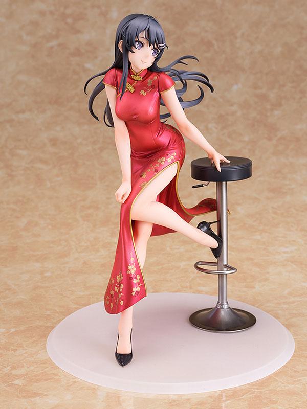 Rascal Does Not Dream of Bunny Girl Senpai - Mai Sakurajima Chinese Dress Ver. Statue 1/7 22 cm (WING) - G - Image 4