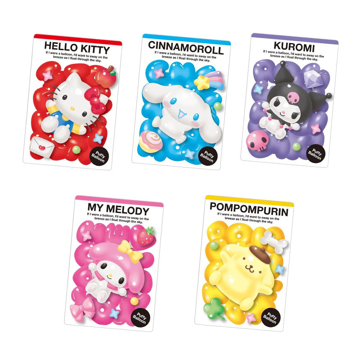 Sanrio Characters - Collectable Card & Caramel Cream Wafer Part 11 (BANDAI) - Image 8
