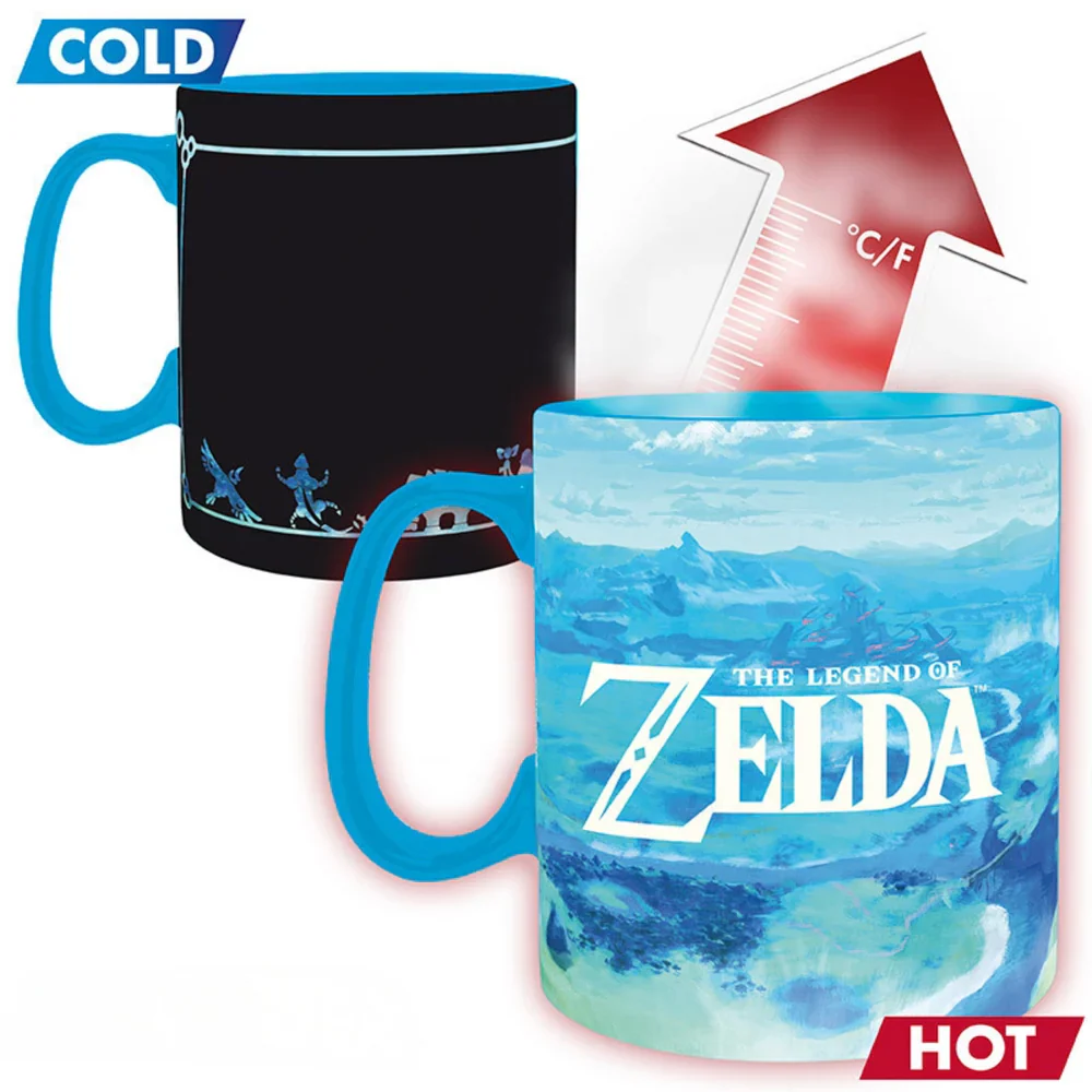 The Legend of Zelda Breath the Wild 460ml Heat Change Mug (ABYSTYLE) - Image 3
