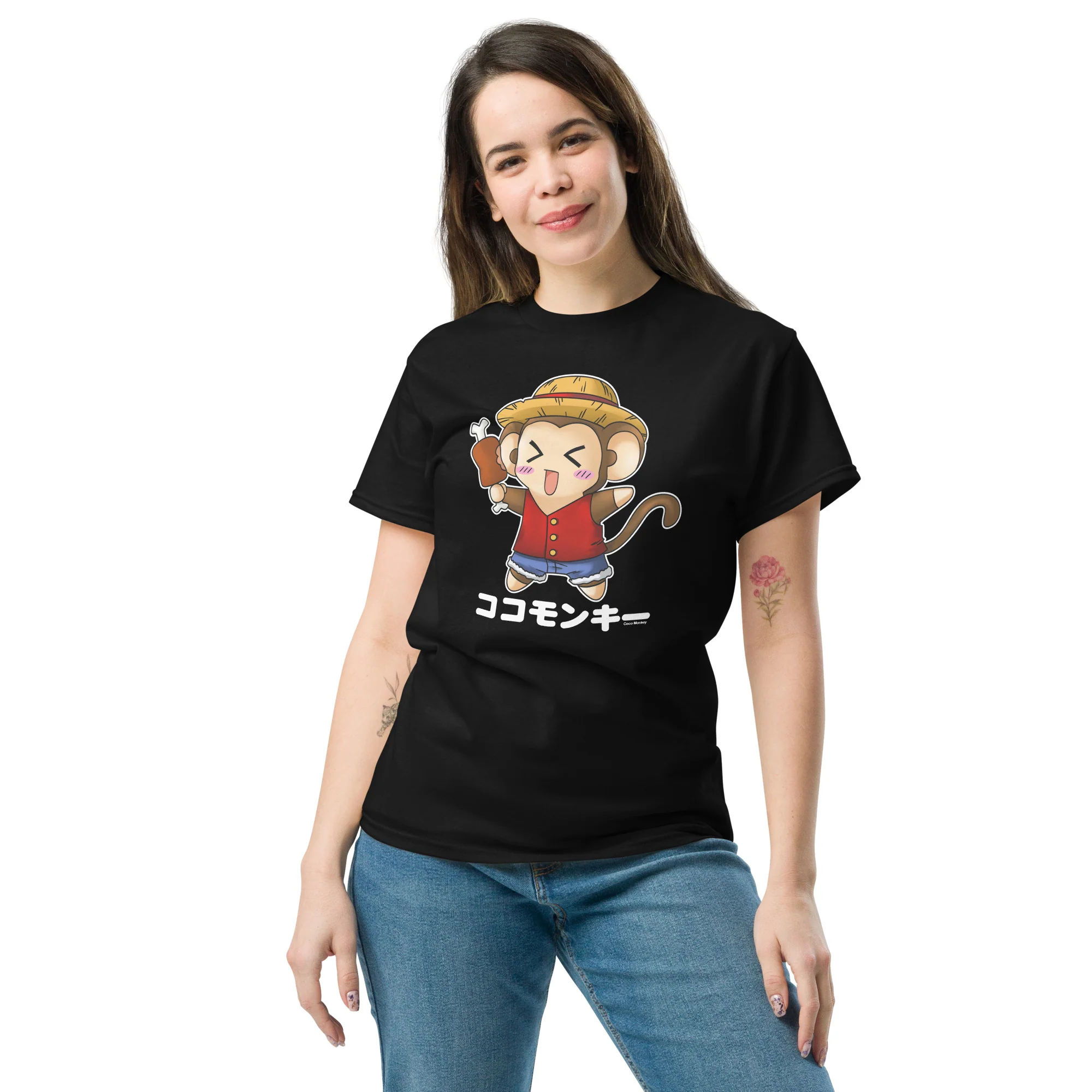 TokyoToys Exclusive Fashion - 'Summer Coco' Unisex T-Shirt (One Piece - Luffy - Parody) - Image 3