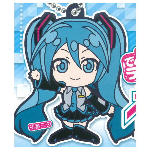 Vocaloid - Hatsune Miku Rubber Keychains (TAKARA TOMY ARTS) - Image 3